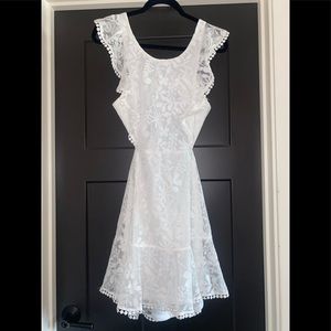 White Hello Molly Dress